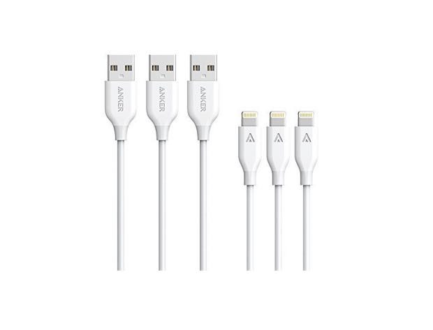 Anker PowerLine Lightning cable 3-pack