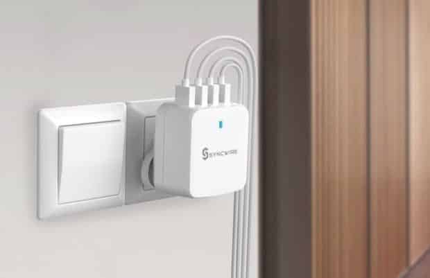 Syncwire 4-Port USB Wall Charger
