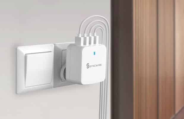 Syncwire 4-Port USB Wall Charger