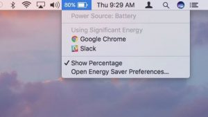 MacBook apps using significant energy