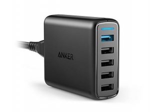 Anker Quick Charge 3.0 5-Port Wall Charger