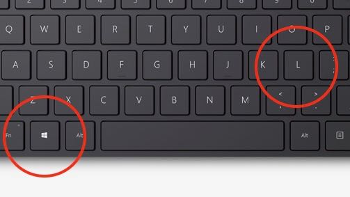 on screen keyboard shortcut windows 10