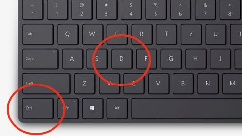 delete key on mac for windows