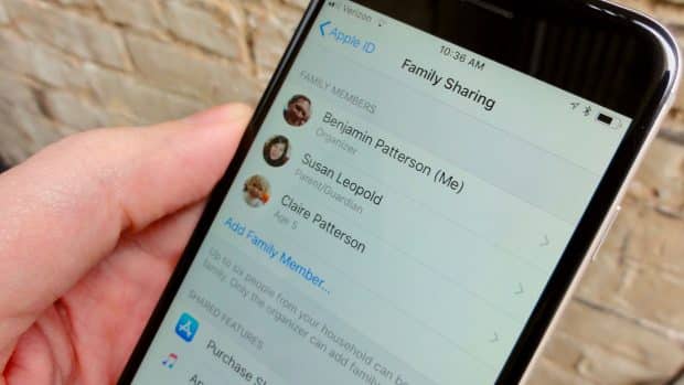 How to get started with iOS Family Sharing