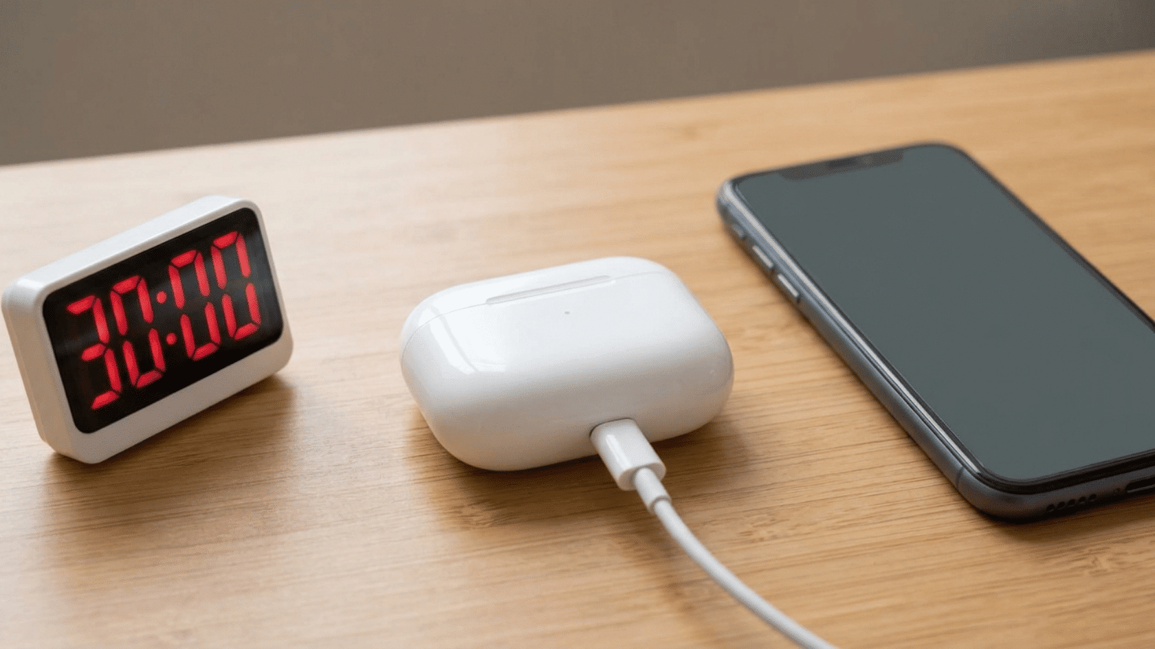 Waiting 30 minutes, the final part of how to update airpod firmware