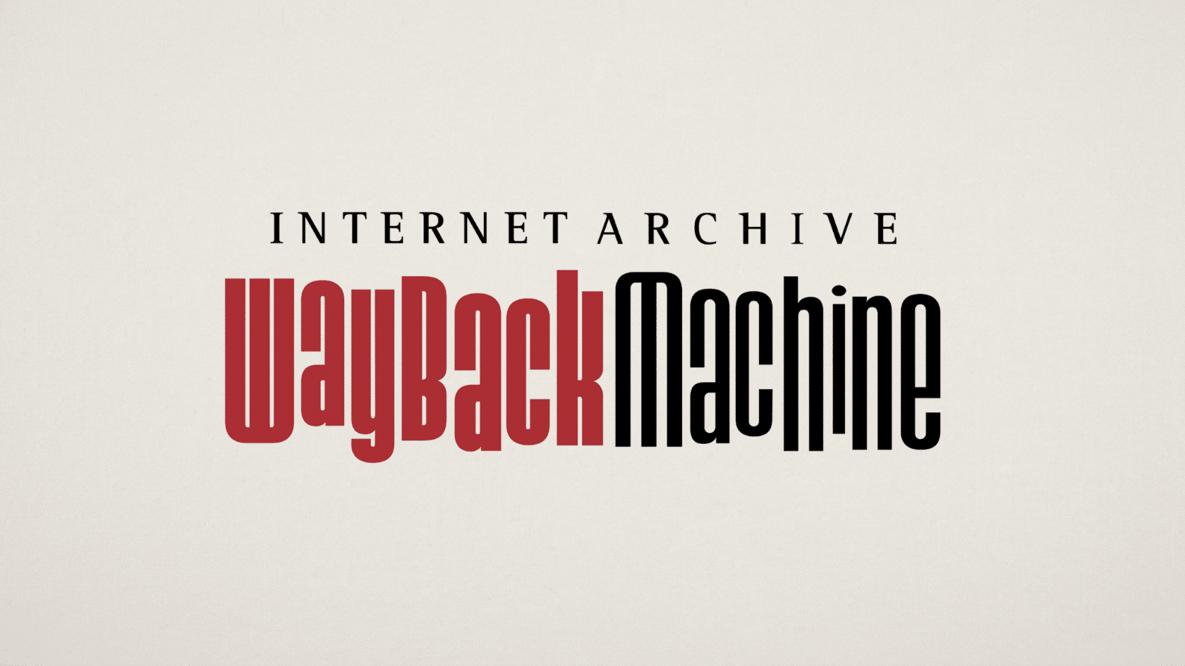 Internet Archive Wayback Machine logo, with